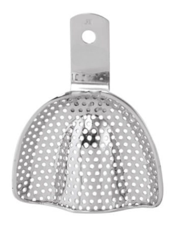 SafeDent X-Large Perforated VPS Impression Trays – #1 Upper XL & #2 Lower XL, 12/Bag